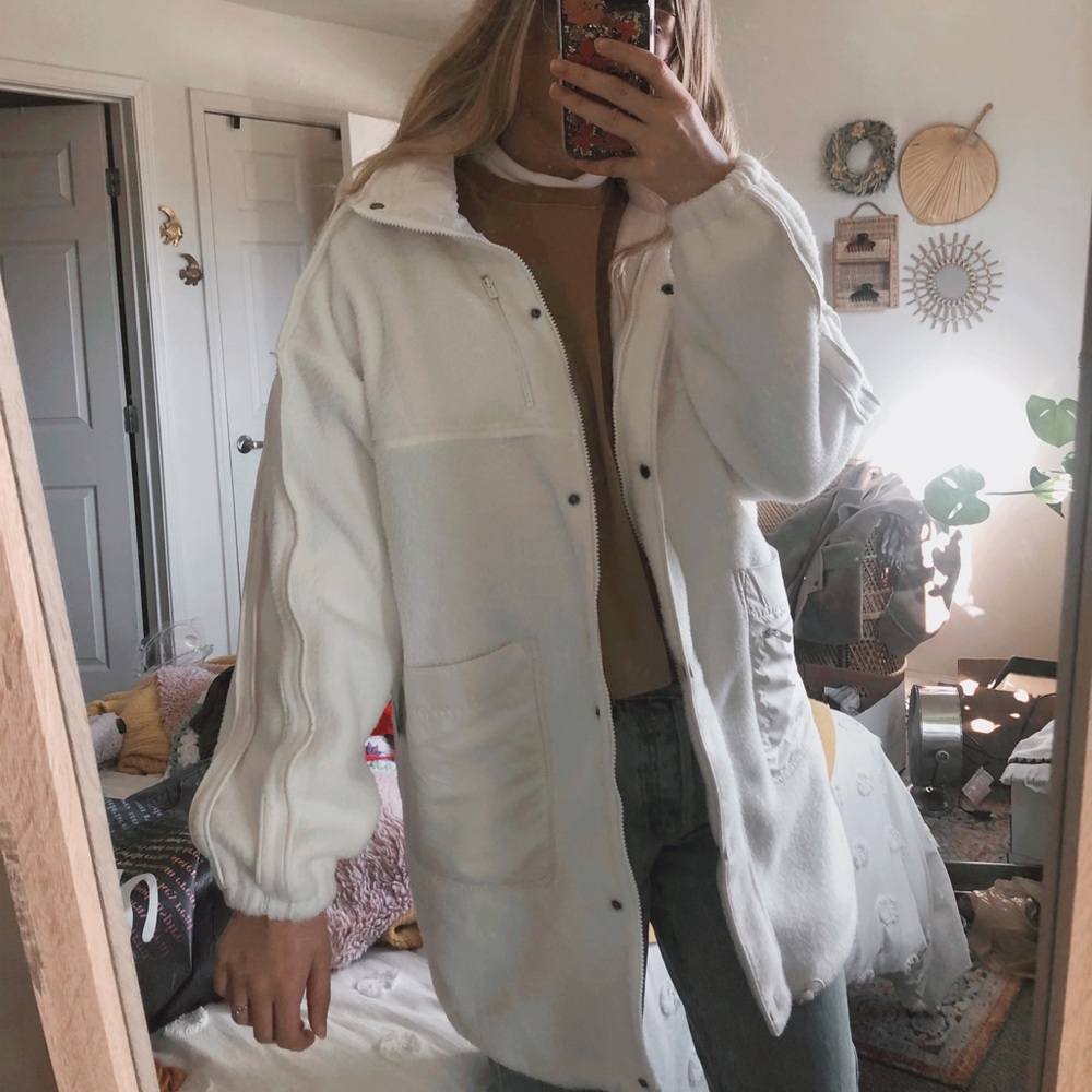 NWT Free People Glacier Fleece Jacket